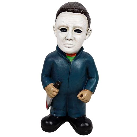 Buy Cafele Horror Movie Garden Gnomes Michael Myers Statue Freddy Jason