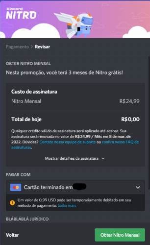 Discord Nitro 3 Meses Assinaturas E Premium Ggmax