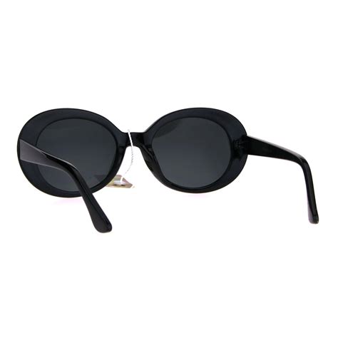 Womens Vintage Retro Oval Mod Shaggy Plastic Sunglasses Ebay