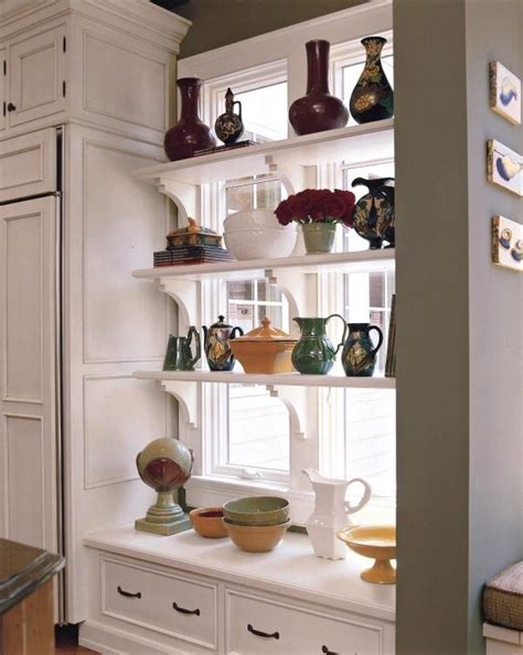 For the avid chef, the frequent host and the family that's always on the move, the kitchen is the center of your daily routine and a room where beauty and functionality are most important. Kitchen Window Shelves — Eatwell101