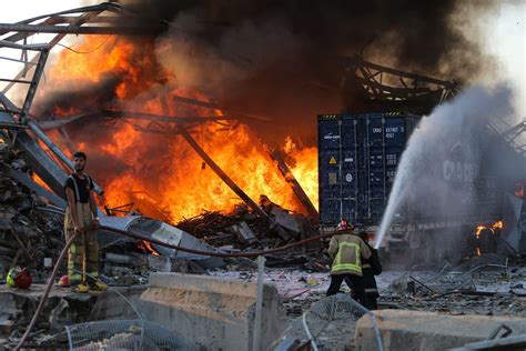 50 Dead 2700 Injured In Massive Beirut Explosion Report
