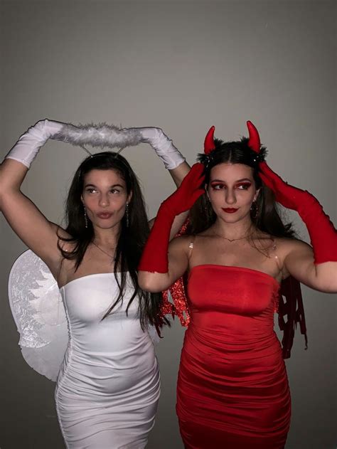 Demon Halloween Costume Halloween Duos Best Friend Halloween Costumes