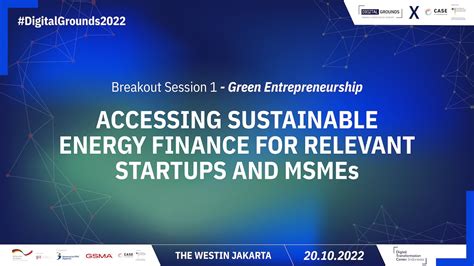 Digital Ground Accessing Sustainable Energy Finance For Relevant