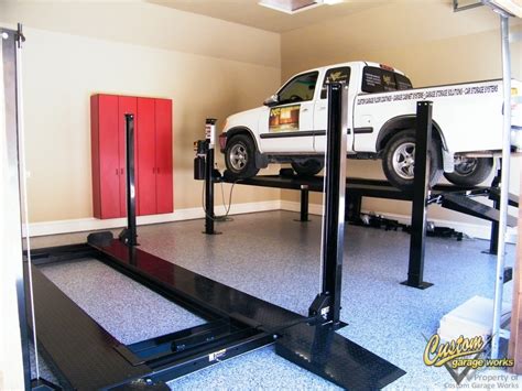 Garage Floor Car Lift Flooring Ideas