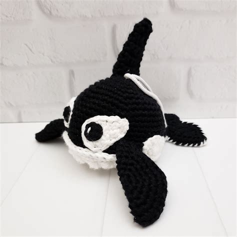 Orca Crochet Pattern Killer Whale Pattern Crochet Bath Toy Etsy