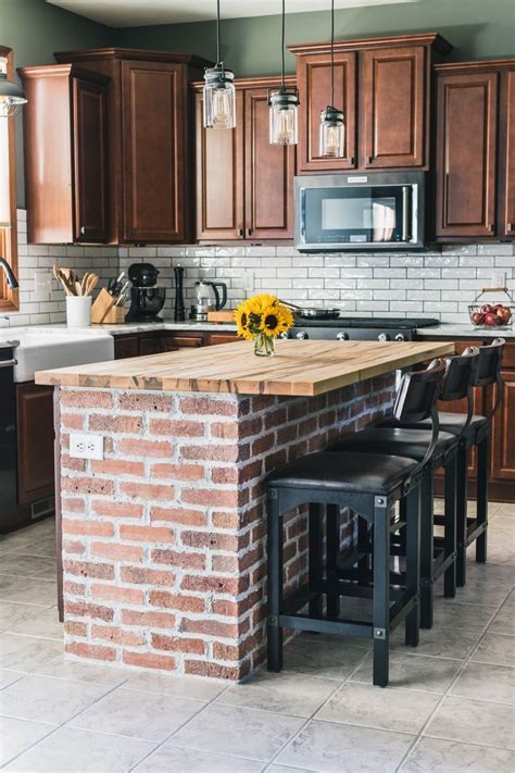 9 Brick Kitchen Backsplash Tile Collections En 2020 Cocina Con