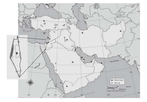 Southwest Asia Political Map Quiz Diagram Quizlet