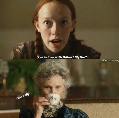 Ignore the picture in the middle. Pin by aniaanieanna on ️ memy ️ | Gilbert and anne, Anne ...