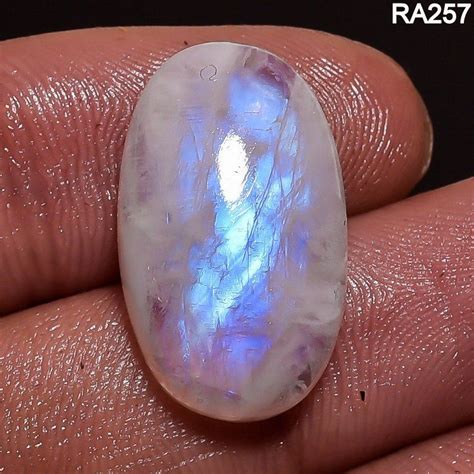Moonstone Gemstone Cabochon Opal Gemstone Rainbow Moonstone Welo Opal