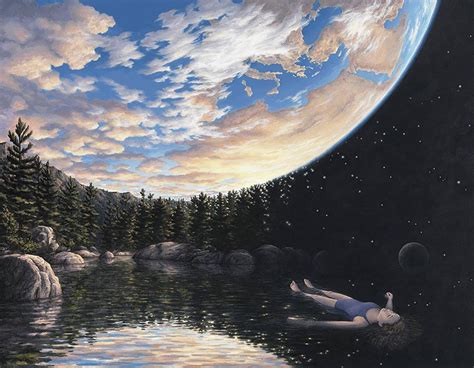 25 Mind Twisting Optical Illusion Paintings By Rob Gonsalves Bored