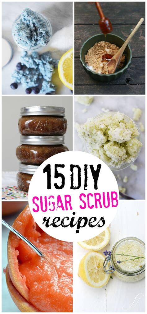 Homemade Sugar Scrub Recipes For Your Face Body And Feet