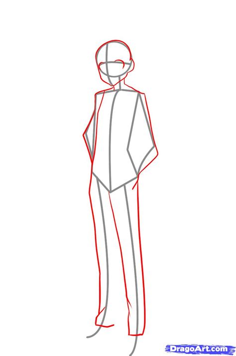How to Draw Katekyo, Step by Step, Anime Characters, Anime ... How to draw a body outline drawingnow.