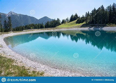 Mountain Lake Landscape View Stock Photo Image Of Kaltwassersee