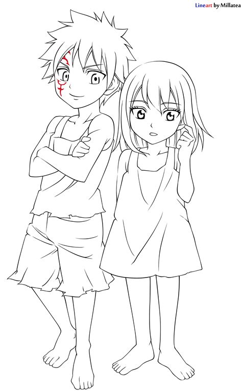 Omg, i loved this episode:d my reaction after watching it was something like this… Jellal and Erza by MiLLaTea | LineArt: Fairy Tail | Pinterest