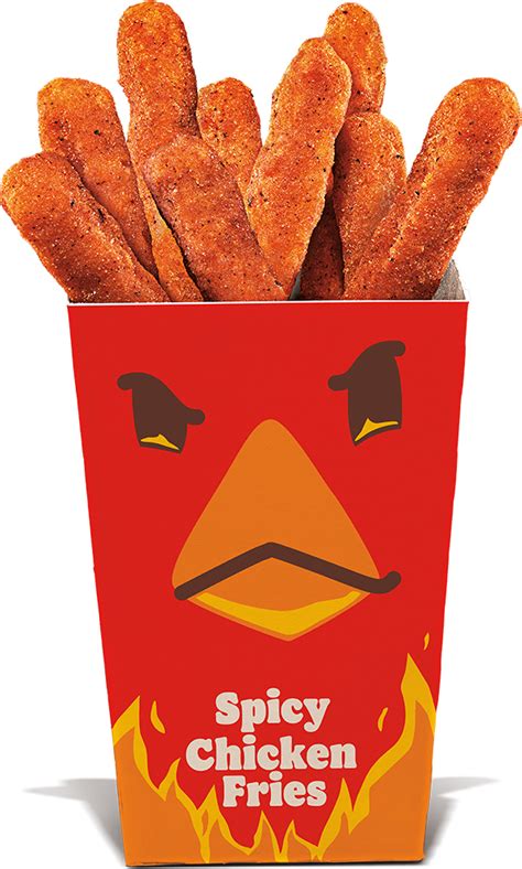 Burger King Spicy Chicken Fries Nutrition Facts