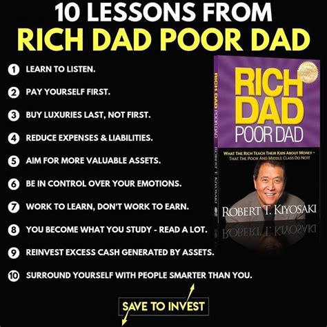 When robert kiyosaki first published rich dad, poor dad in 1997, every publisher who had rejected his book had criticized the lesson regarding a person's. If you haven't read the rich dad poor dad by Robert ...