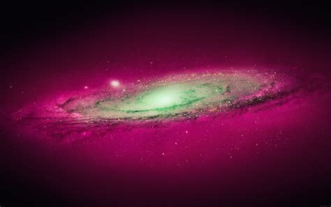 Download Pink Galaxy Space Wallpaper