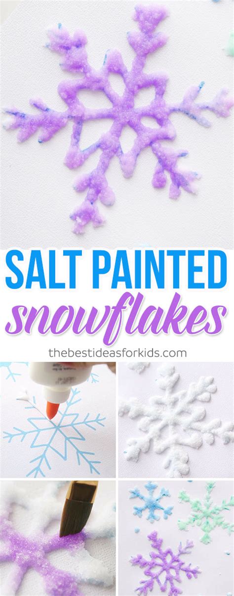 Salt Painting Process Watercolor Art For Kids The Best