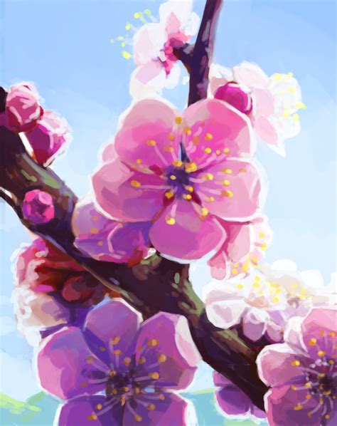 Cherry Blossom Flower Image 1701711 Zerochan Anime