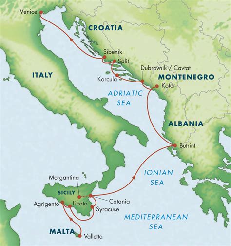 Itinerary | The Fabled Adriatic May 2016 | Zegrahm Expeditions
