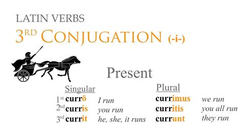 3rd Conjugation Verbs Youtube