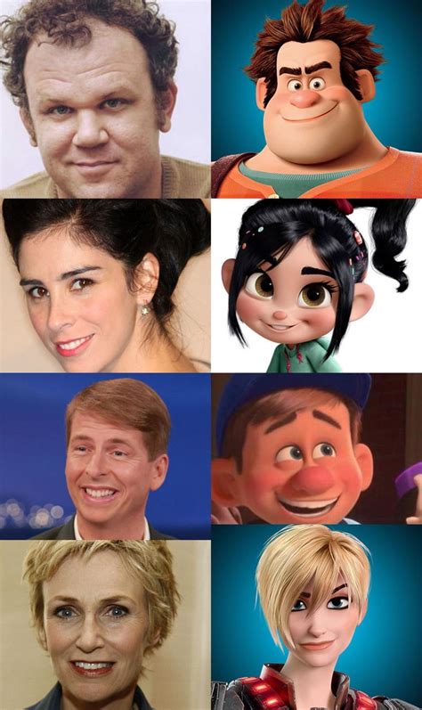 Wreck It Ralph The Four Main Protagonists Appearances