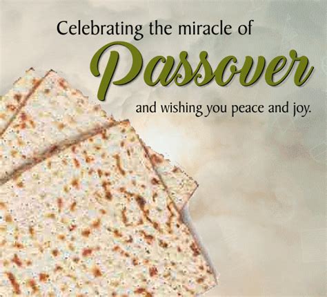 Passover 2021 starts at sundown on march 27 and is ends on saturday night, april 3 or sunday learning the correct passover greetings is very useful for those who have never celebrated the. The Miracle Of Passover. Free Religious eCards, Greeting Cards | 123 Greetings