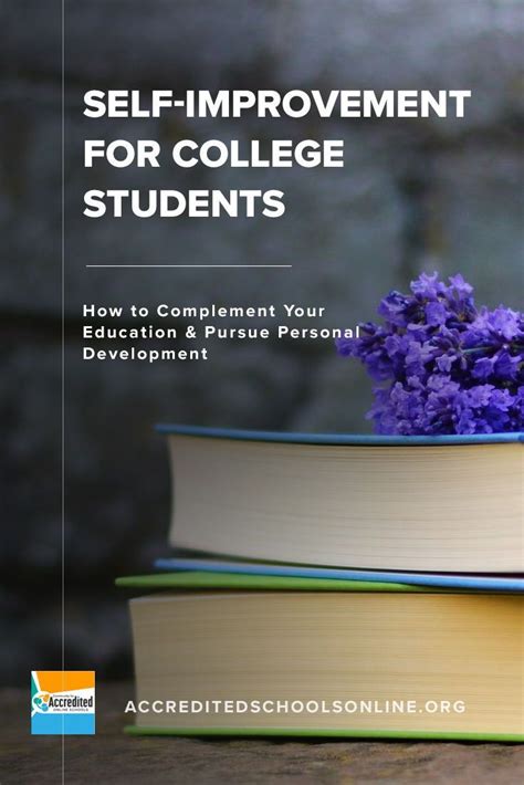 Self-Improvement for College Students | Accredited Schools ...
