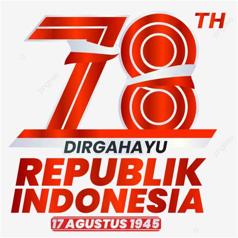 Logotipo Oficial De Hut Ri 78 En 2023 Vector PNG Indonesia