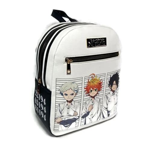 The Promised Neverland Trio Mini Backpack Emma Norman Ray Cosplay