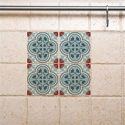 Tile Decals Kitchenbathroom Tiles Vinyl Wall Floor Tiles Kitchen