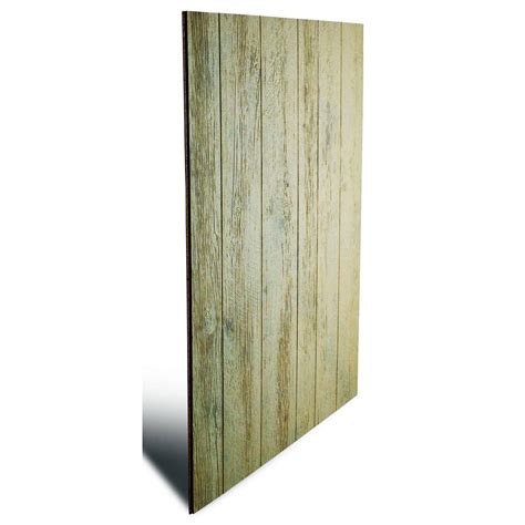 Brown Engineered Panel Siding Common 0375 In X 48 In X