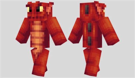 Red Sea Monster Skin For Minecraft Minecraft Skins Red Sea Monsters