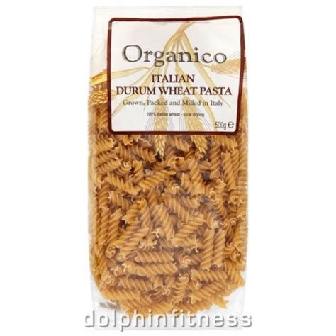 Organico Brown Italian Durum Wheat Pasta Fusilli 1 X 500g