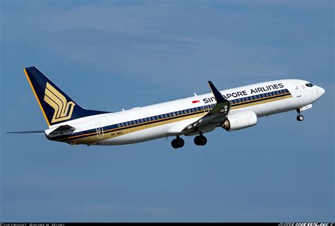 Boeing 737 8sa Singapore Airlines Aviation Photo 6440891