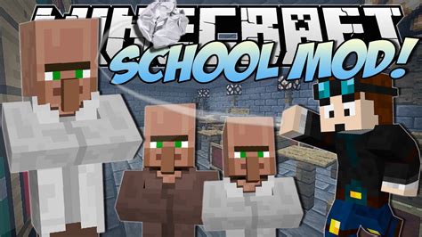 Minecraft School Mod Make School Fun And Explosive Mod Showcase