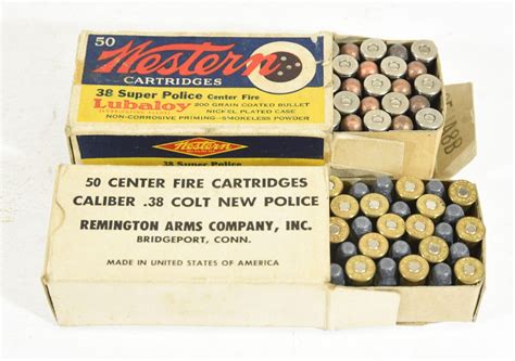 Vintage 38 Cal Ammo