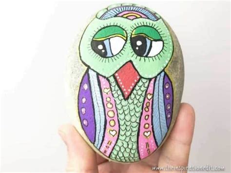 14 Easy Owl Rock Painting Ideas Rock Painting 101