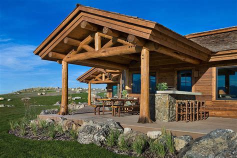 A log cabin is a great place to stay whilst in jackson hole! Jackson Hole Log Homes - Teton Heritage Builders