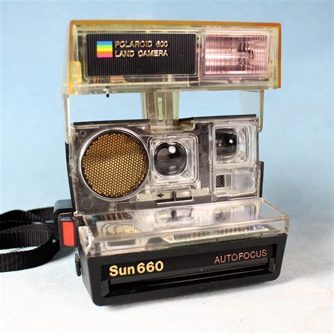 Featured Auction Transparent Polaroid Sun 660 Clovercity