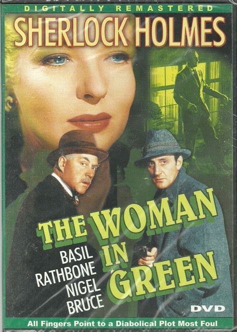 Sherlock Holmes And The Woman In Green Dvd 2001 Starring Basil Rathbone Movie Based On One