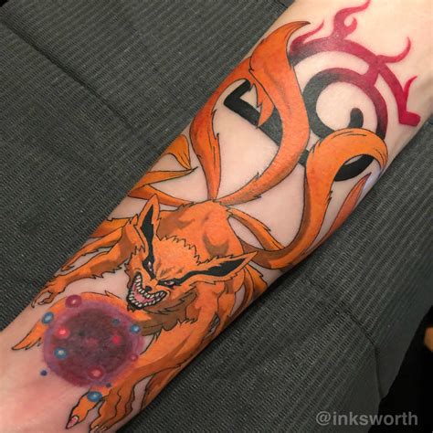 Sintético 116 Tatuagem Naruto Kurama Bargloria