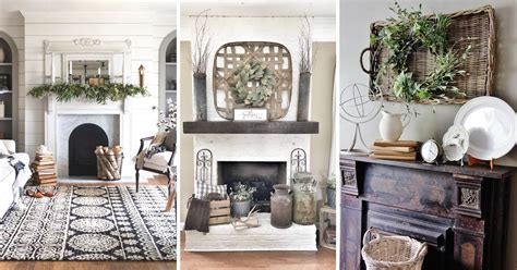 14 Glorious Rustic Mantel Decor Ideas You'll Fall Head Over Heels in 