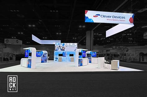 Clever Devices Larger Custom Trade Show Booth Rockway Exhibits Events