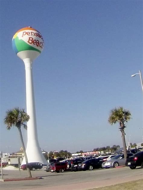 17 Regional Signage This Is A Water Tower On Pensacola Beach