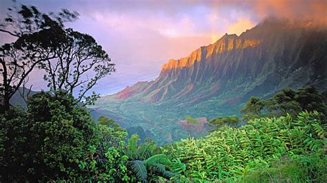Hd Wallpaper Hanauma Bay Oahu Island Hawai Hawaii Mountain Coast