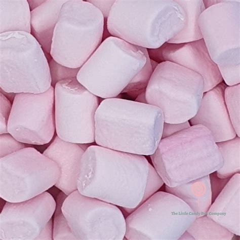 Strawberry Pink Mini Marshmallows Mini Marshmallows Marshmallow