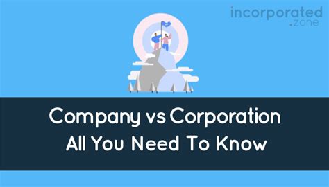 Company Vs Corporation What Are The Differences Overview