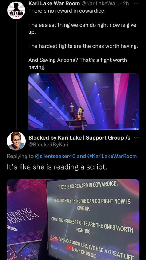 Blocked By Kari Lake Support Group S On Twitter Fortheblocked