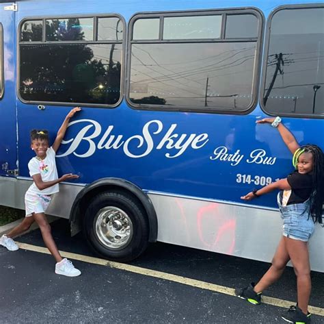 Blu Skye Party Bus